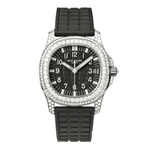 Aquanaut 5067A-001 35.6mm "Black" Full Moissanite - VIP Version