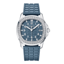 Aquanaut 5067A-025 35.6mm "Blue" Bezel Moissanite - VIP Version