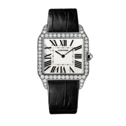 Cartier Santos – Dumont White Dial Benzel Swarovski 38mm x 27.5mm Steel - VIP Version